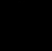 a man and a woman are standing next to each other with a pizza in the middle
