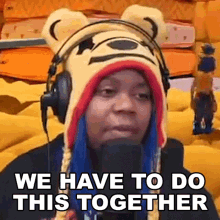 We Have To Do This Together Aychristenegames GIF - We Have To Do This Together Aychristenegames We Need To Cooperate GIFs