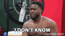 I Dont Know Kevin Hart GIF - I Dont Know Kevin Hart Cold As Balls GIFs