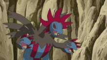 a cartoon drawing of a monster with the letters bbc on the bottom