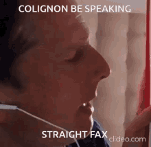 Colignon Fax GIF - Colignon Fax Spitting Fax GIFs