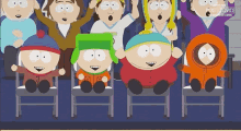 Cheering Kenny Mccormick GIF - Cheering Kenny Mccormick Eric Cartman GIFs