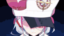 a girl wearing a hat with a star on it