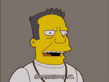 Bombardment Simpsons GIF - Bombardment Simpsons GIFs