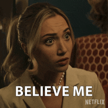 Believe Me Lady Phoebe GIF - Believe Me Lady Phoebe Tilly Keeper GIFs