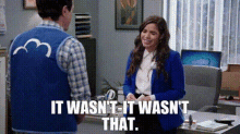Superstore Amy Sosa GIF - Superstore Amy Sosa It Wasnt GIFs