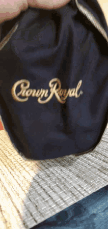 Crown Royal Canadian Whisky Brand GIF - Crown Royal Canadian Whisky Brand Pouch GIFs