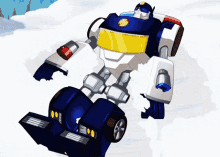 Chase Rescue Bots GIF - Chase Rescue Bots Snow Angel GIFs