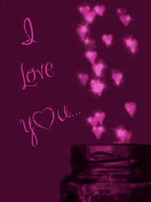 Purple I Love You GIF - Purple I Love You Hearts GIFs