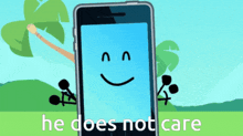 He Does Not Care Mephone GIF