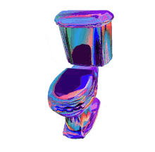 Holographic Toilet GIF - Holographic Toilet Lol GIFs