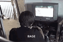 Sometimes You Just Have To Slam A Door Shut With Your Foot GIF - Rage Yell Gaming GIFs