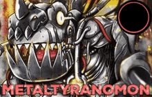 Digimon Metaltyranomon GIF - Digimon Metaltyranomon Metaltyrano GIFs