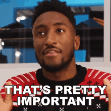 Thats Pretty Important Marques Brownlee GIF - Thats Pretty Important Marques Brownlee Thats Very Significant GIFs