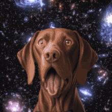 Vizsla Space Vizsla GIF - Vizsla Space Vizsla Vizsla In Space GIFs
