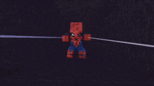 Spider Man Minecraft GIF - Spider Man Minecraft Spiderman GIFs