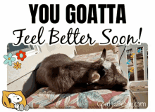 Feel Better Get Well GIF - Feel Better Get Well Goat GIFs