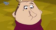 a cartoon character with a disney premiere logo in the background