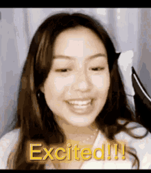 Ashley Del Mundo Hes Into Her GIF - Ashley Del Mundo Hes Into Her Excited GIFs