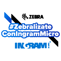 Ingram Micro Zebra Sticker - Ingram Micro Zebra Zebralizate Stickers