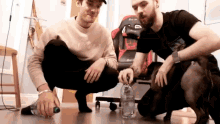 Water Bottle Flip Excited GIF - Water Bottle Flip Excited Pumped GIFs