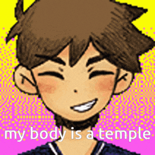Omori My Body Is A Temple GIF - Omori My Body Is A Temple GIFs