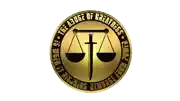 a gold coin with a scales of justice and the words " the house of greatness "