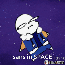 Space I Think Sans GIF - Space I Think Sans In GIFs