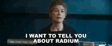 i want to tell you about radium rosamund pike marie curie radioactive amazon