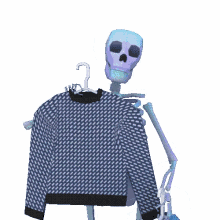 Death Skelly GIF - Death Skelly Sweater GIFs