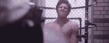Hot Shower Evan Peters GIF - Hot Shower Evan Peters Asylum GIFs