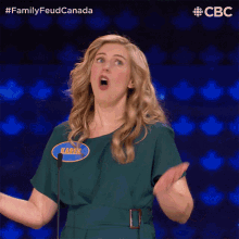 Really Karen GIF - Really Karen Family Feud Canada GIFs