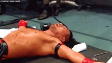 Shinsuke Nakamura Knocked Out GIF