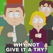 Why Not Give It A Try Stephen Stotch GIF - Why Not Give It A Try Stephen Stotch Linda Stotch GIFs