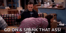 Big Bang Theory Sheldon GIF - Big Bang Theory Sheldon Spank GIFs