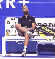 Benoit Paire Spacing Out GIF - Benoit Paire Spacing Out Mentally Drained GIFs