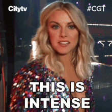 This Is Intense Lindsay Ell GIF - This Is Intense Lindsay Ell Canadas Got Talent GIFs