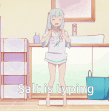 Salt Is Typing GIF - Salt Is Typing GIFs
