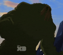 a disney xd logo can be seen on a cartoon scene