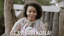 Baby Koala Amaze GIF - Baby Koala Amaze Wow GIFs