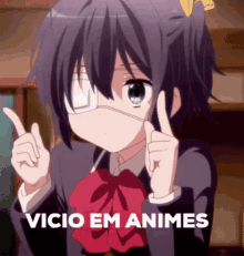 Anime Vicio Em Animes GIF - Anime Vicio Em Animes Finger Gun GIFs