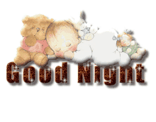 Good Night Baby GIF - Good Night Baby Bear GIFs