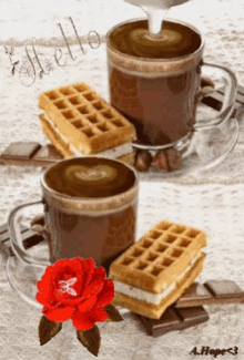 Chocolate Coffee GIF - Chocolate Coffee Good Morning GIFs