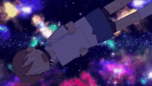 yukko nichijou anime cosmos spinning