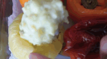 Mashed Potato Stuffed Bell Peppers GIF