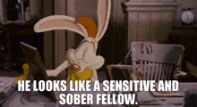 Roger Rabbit Sober GIF - Roger Rabbit Sober GIFs