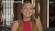 Riendo Maria Sol Ferrero GIF - Riendo Maria Sol Ferrero Masterchef Argentina GIFs