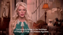 Christina Aguilera Follow GIF - Christina Aguilera Follow Footsteps GIFs