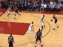 Carmelo Anthony Passes GIF - Carmelo Anthony Passes Houston Rockets GIFs