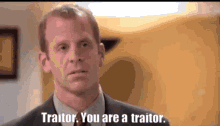 Pointing Traitor GIF - Pointing Traitor Michael Scott GIFs